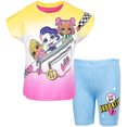 thumbnail image 1 of L.O.L. Surprise! Unity Little Girls T-Shirt and Bike Shorts Outfit Set Little Kid to Big Kid, 1 of 5