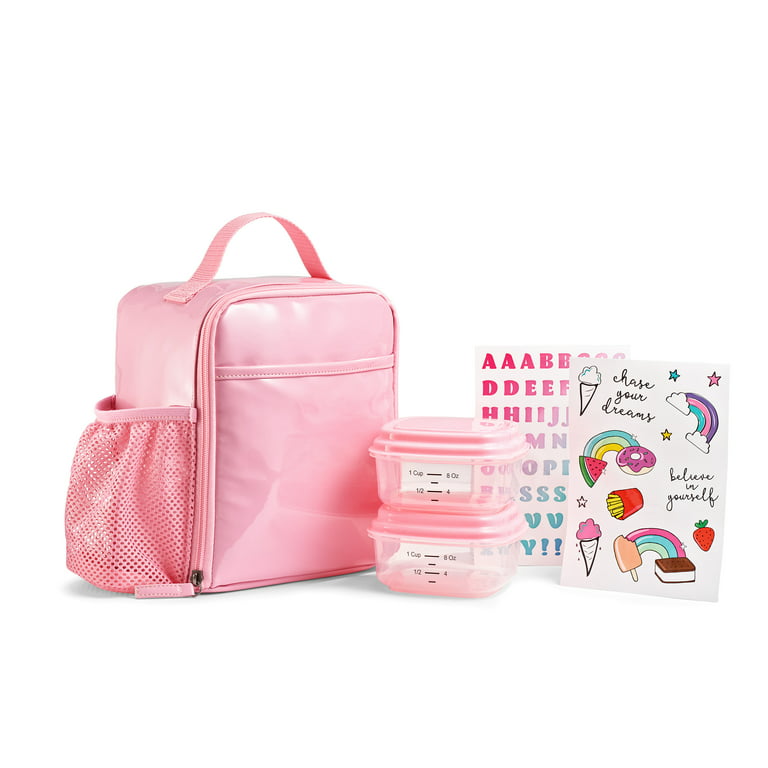 https://i5.walmartimages.com/seo/L-O-T-G-Kids-DIY-Reusable-Pink-Insulated-Lunch-Bag-Includes-2-Pink-8oz-Containers-and-2-Sticker-Sheets_b109eea4-d6bf-4930-a837-abcf40c9ec82.bbc338f02ed9168761ea229b1496d0a4.jpeg?odnHeight=768&odnWidth=768&odnBg=FFFFFF