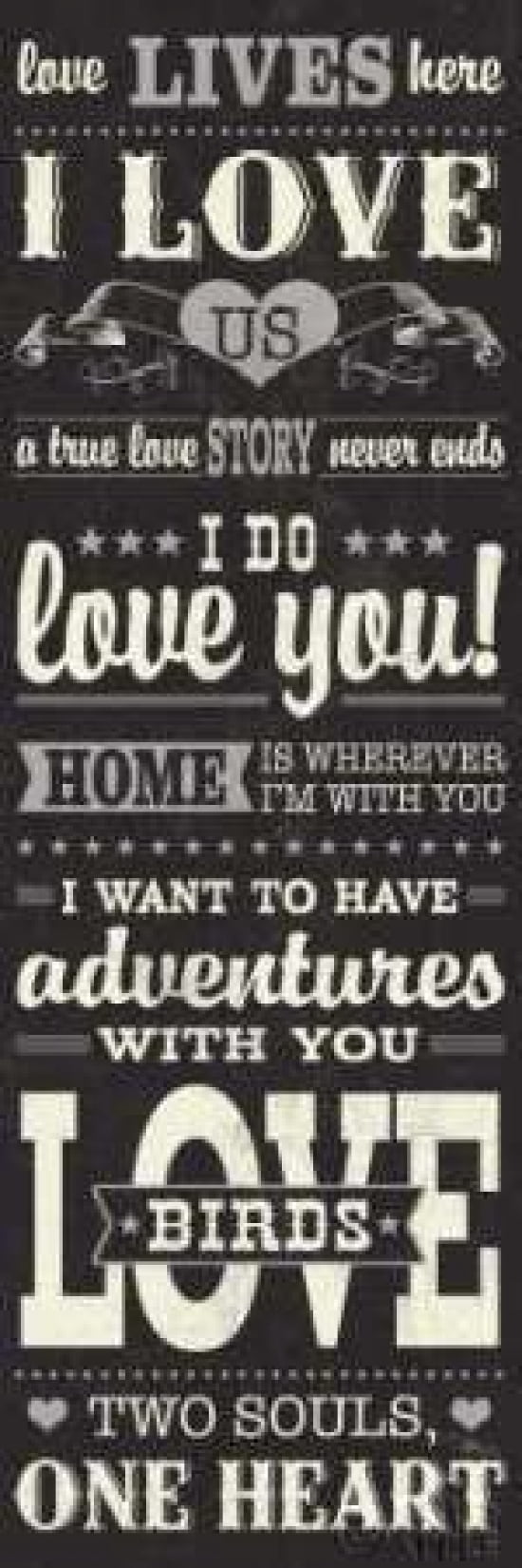 L-O-V-E III Canvas Art - Pela Studio (8 x 24)