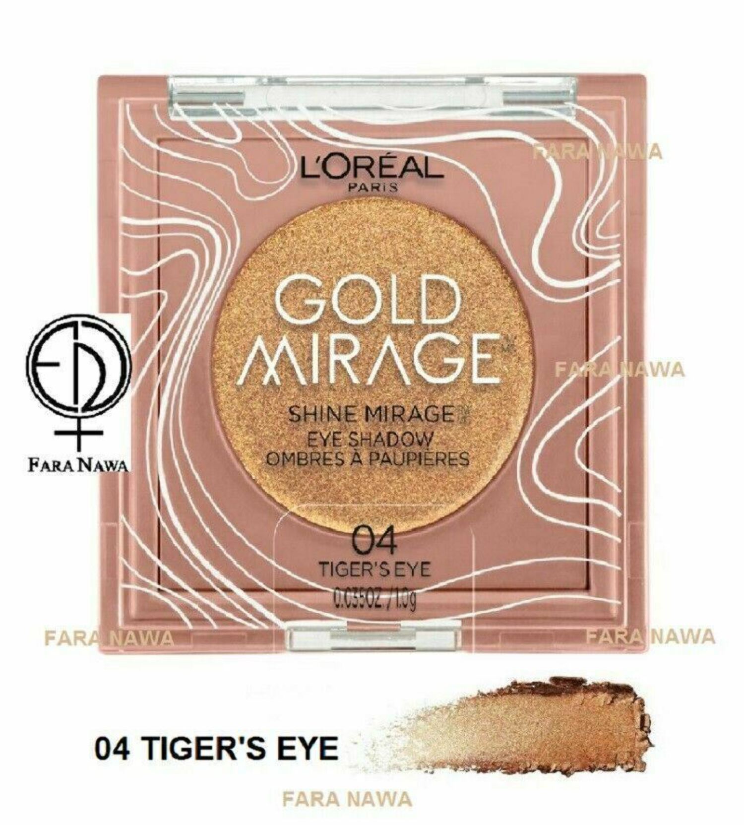 L’ORÉAL PARIS Gold Mirage "LIMITED EDITION" Shimmering EYE SHADOW, "You