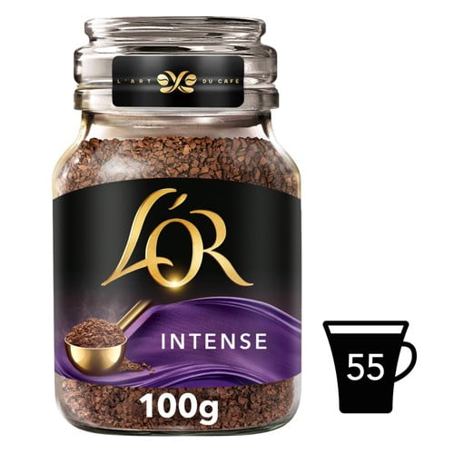 L'OR Intense Instant Coffee 100g, British Import (Pack of 2)