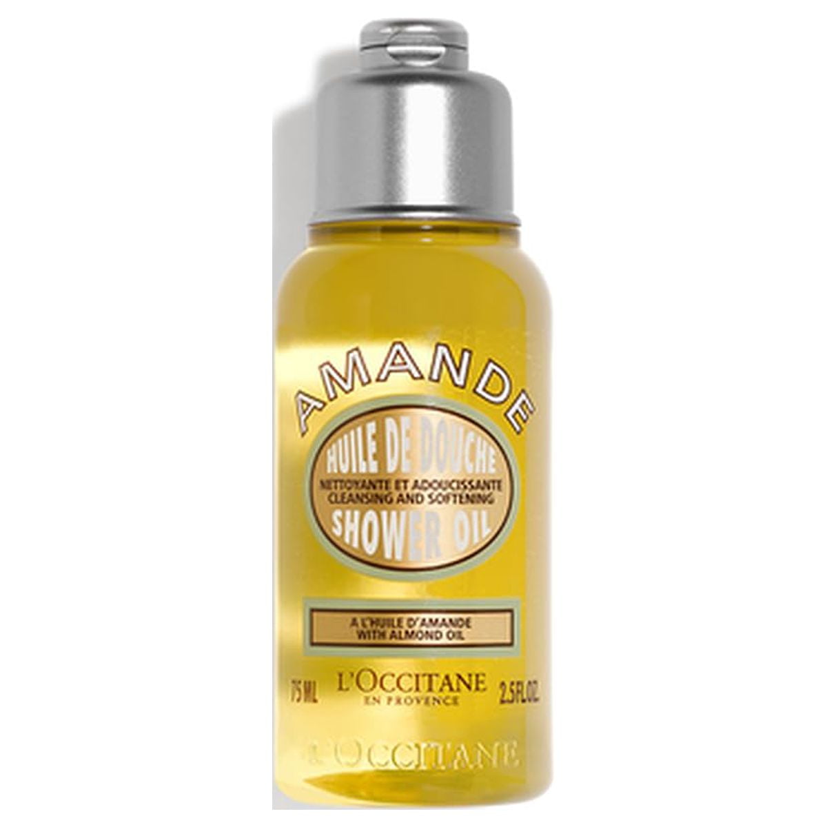 L,Occitane Cleansing & Softening Almond Shower Oil, 2.5 Fl Oz.