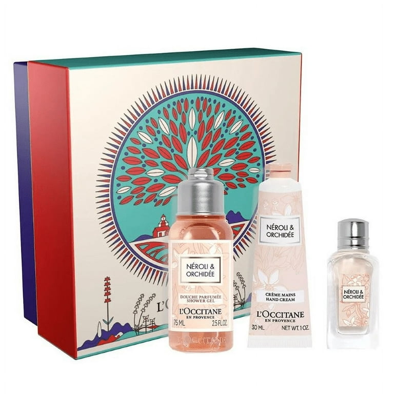 L'Occitane Néroli & Orchidée セット サンプル付き L'Occitane - Neroli & Orchidee Discovery Set (3pc) - Walmart.com