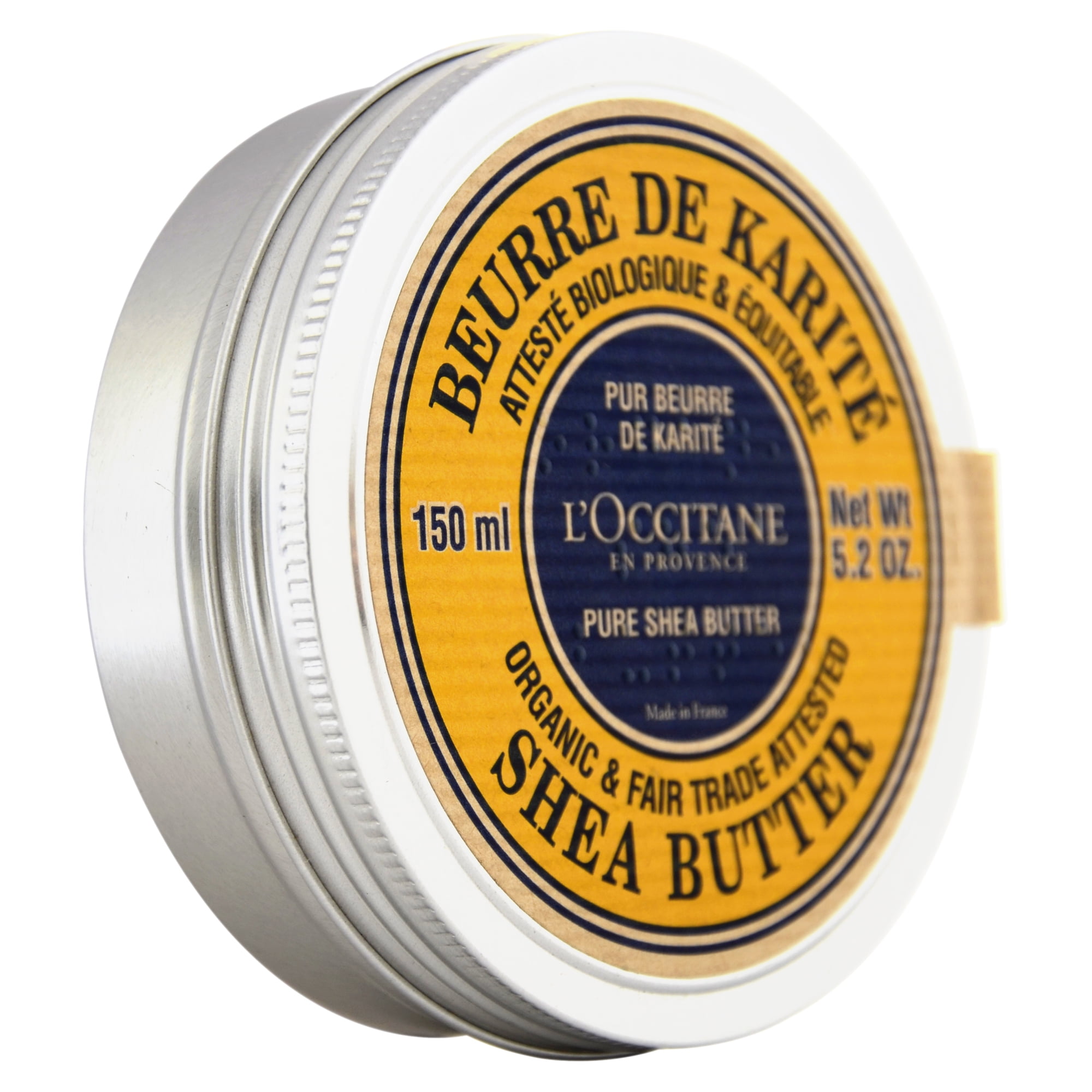 L'Occitane Certified Organic* Pure Shea Butter 5.2 oz