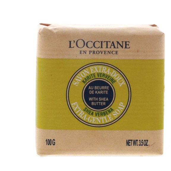 L'Occitane Shea Butter Extra Gentle Soap, Verbena, 3.5 Oz