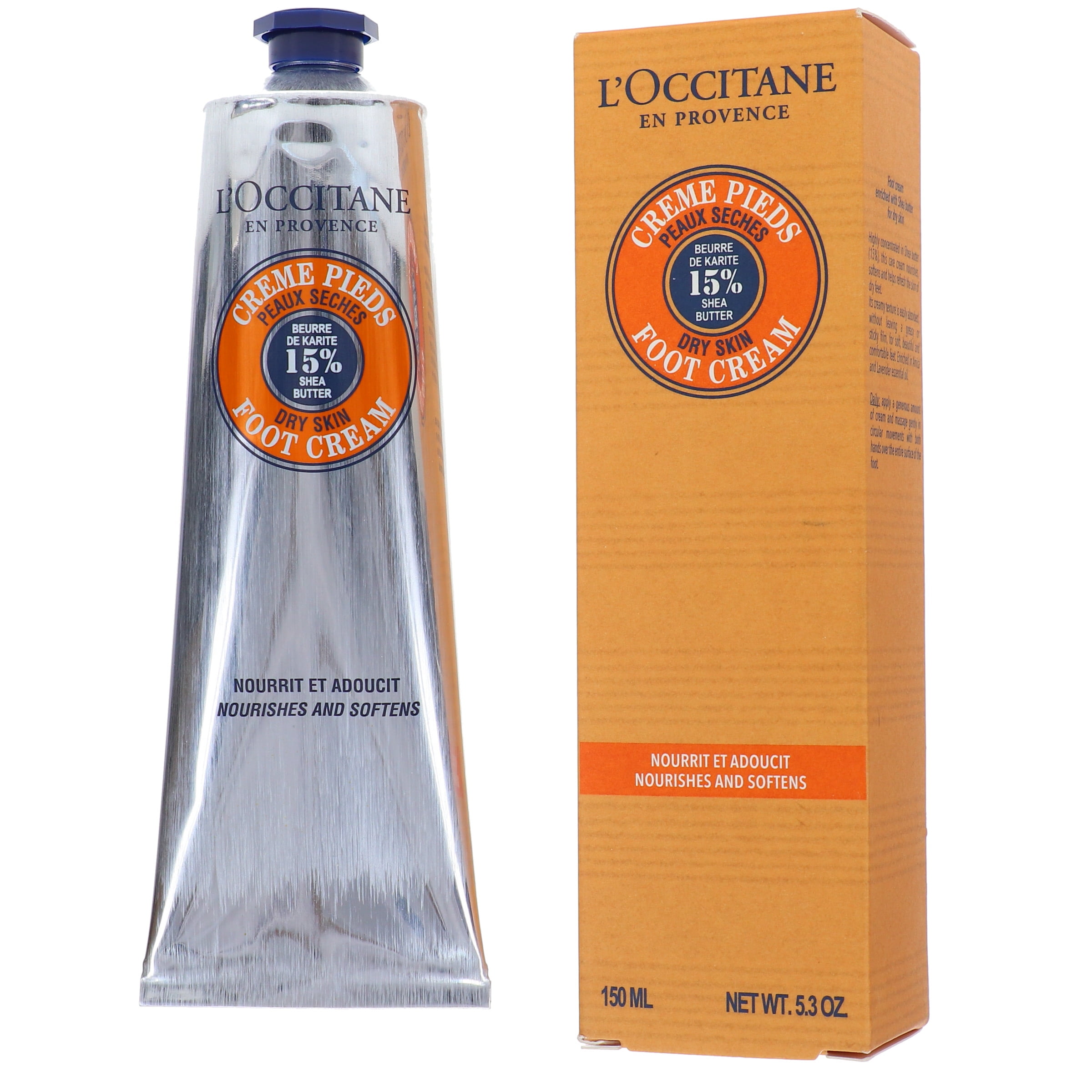 L'Occitane Shea Butter Foot Cream 5.2 oz