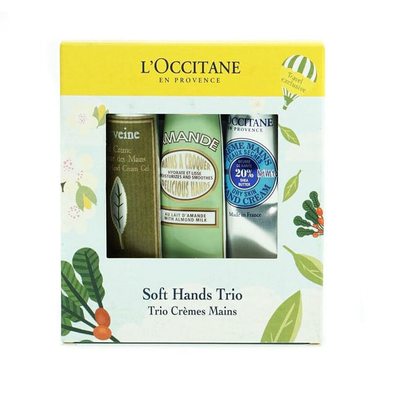 L'Occitane Soft Hands Trio 3 Piece Gift Set
