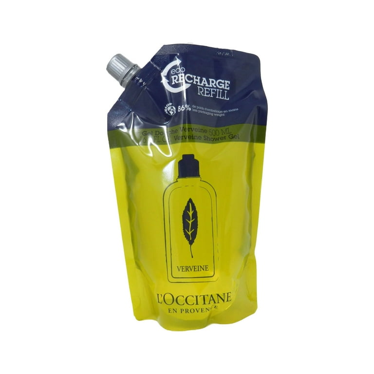 L Occitane Verbena Shower Gel Refill 16.9 Ounces