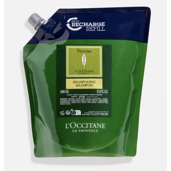 L'Occitane Verbena / Verveine Shampoo - 33.8 Fl Oz/1 Liter