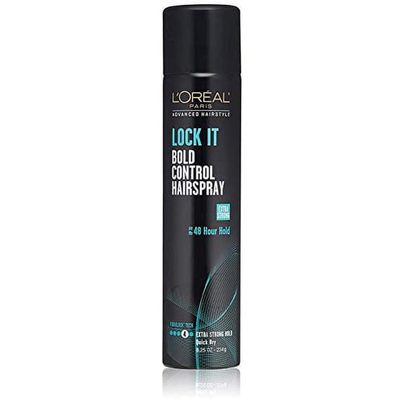 L'Oreal Paris Hairstyle Lock It Bold Control Hairspray 8.25 Ounce