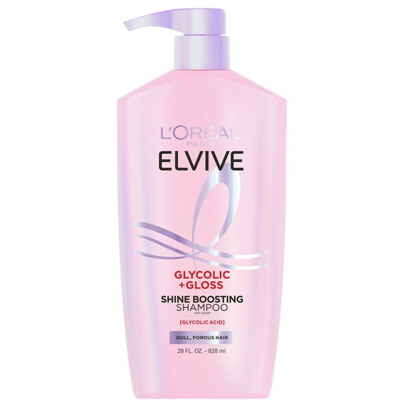 L'Oreal Paris Elvive Glycolic Gloss Shine Boosting Shampoo , 28 fl oz