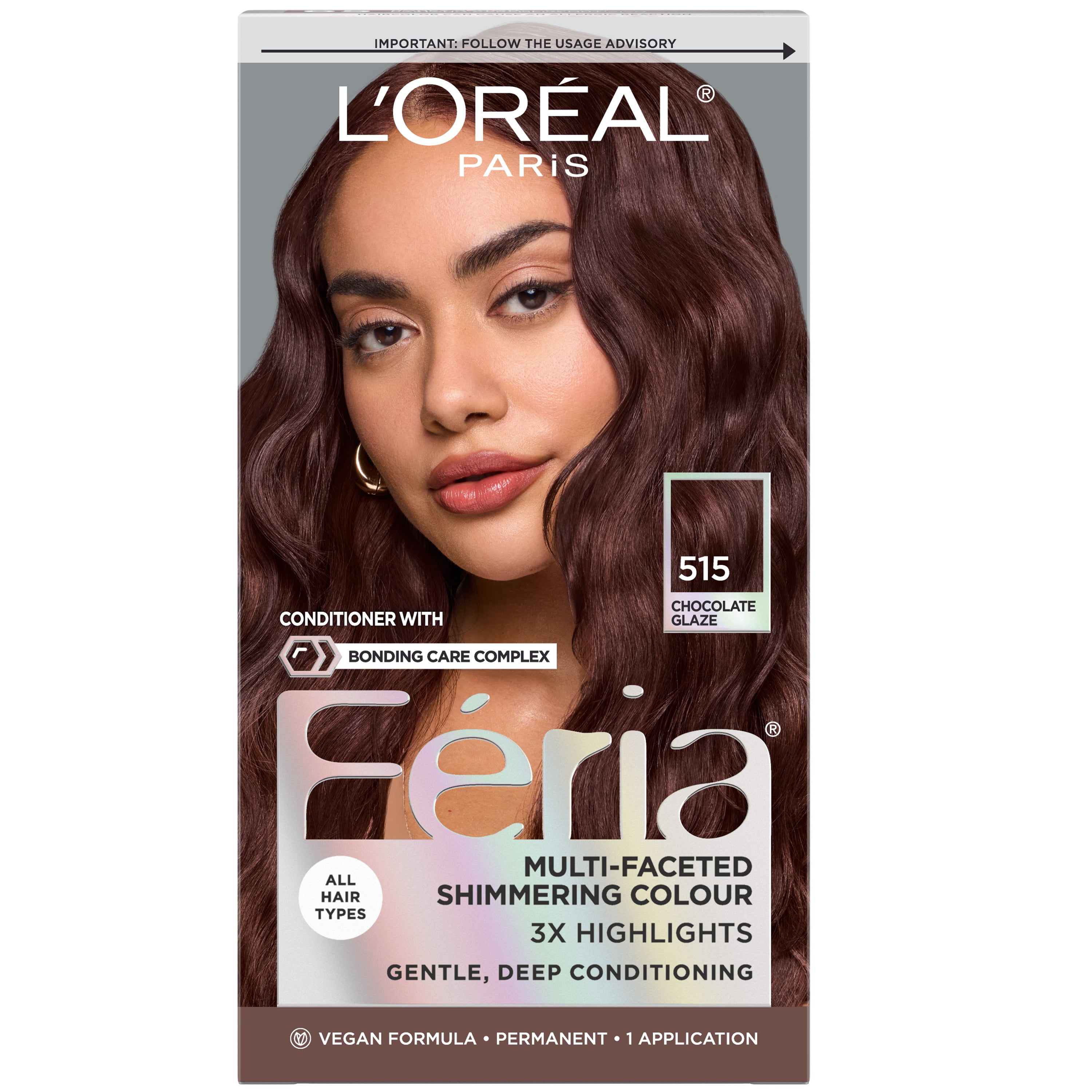 L'Oreal Paris Feria Multi-Faceted Shimmering Permanent Hair Color