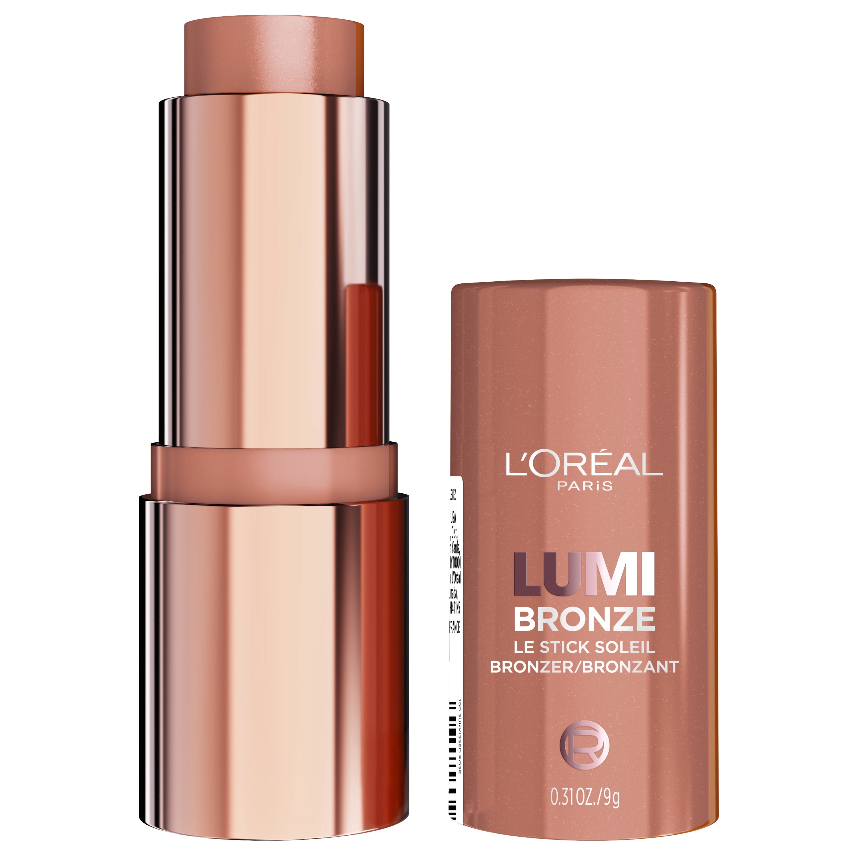 L’Oréal Paris Lumi Bronze Le Stick Soleil Bronzer, Sunkissed 100, 0.31 oz