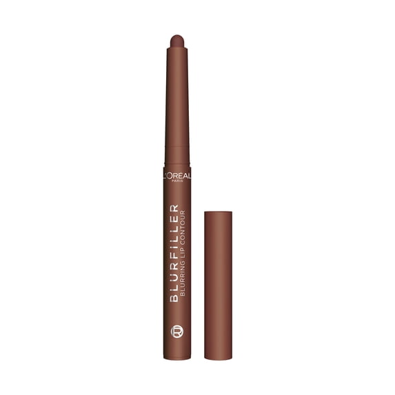 L'Oreal Paris Blurfiller Blurring Lip Contour Lip Liner, Worth It Intense, 0.21 oz