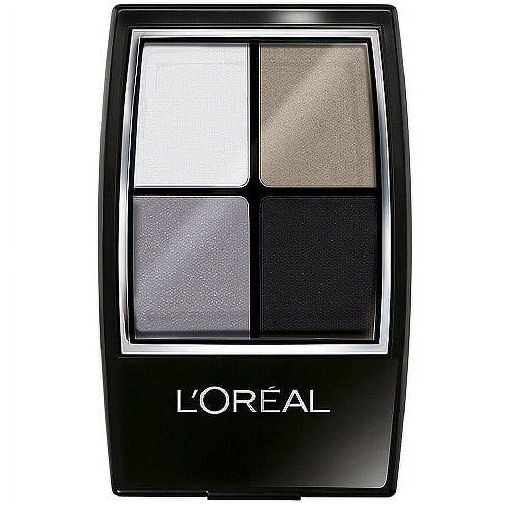 L'Oréal Paris Studio Secrets Professional Color Smokes Eyeshadow Quad, 936 Blackened Smokes, 0.16 Fl. Oz. - image 1 of 16
