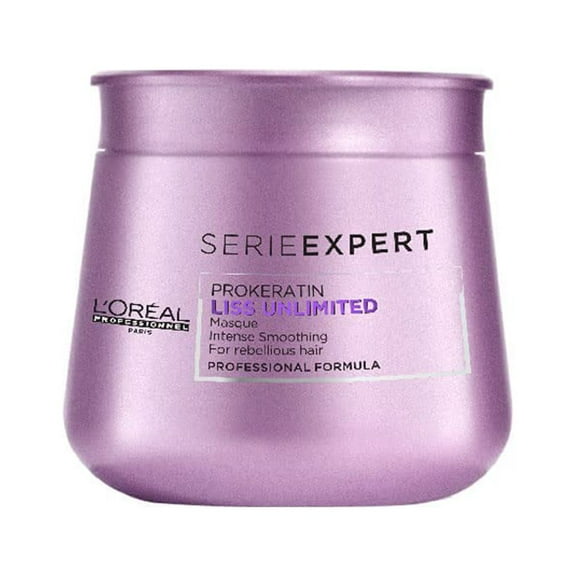 Liss Unlimited Hair Mask with Pro-Keratin for Rebellious Frizzy Hair,Smoothning Mask With Professional Formula - 250G