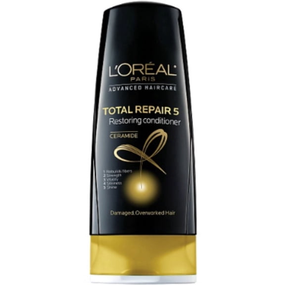 L'Oreal Advanced Haircare Total Repair 5 Restoring Conditioner 12.6 oz (Pack of 3)
