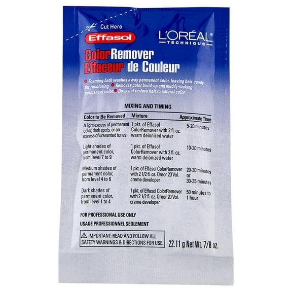 L'Oreal Effasol Color Remover 0.86 Oz.