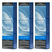 LOreal Excellence Creme 6X Light Brown Gray Resistant Color HC-06232 3 Pack