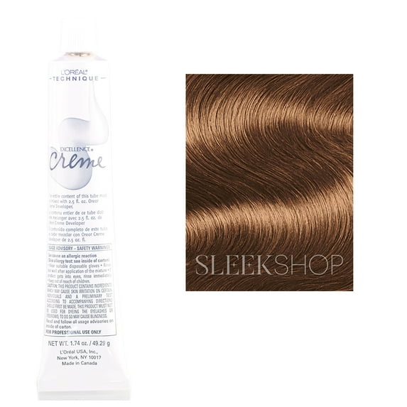 L'Oreal Excellence Creme Permanent Hair Color, Dark Ash Blonde #7.1, 1.74 oz