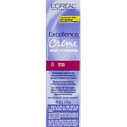 LOreal Excellence Creme Permanent Hair Color, Medium Blonde #8, 1.74 oz