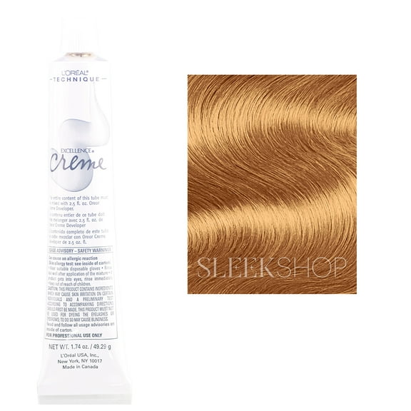 L'Oreal Excellence Creme Permanent Hair Color, Medium Golden Blonde [8.3] 1.74 oz