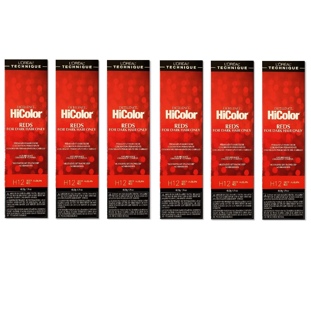 Loreal Hicolor Deep Auburn Red