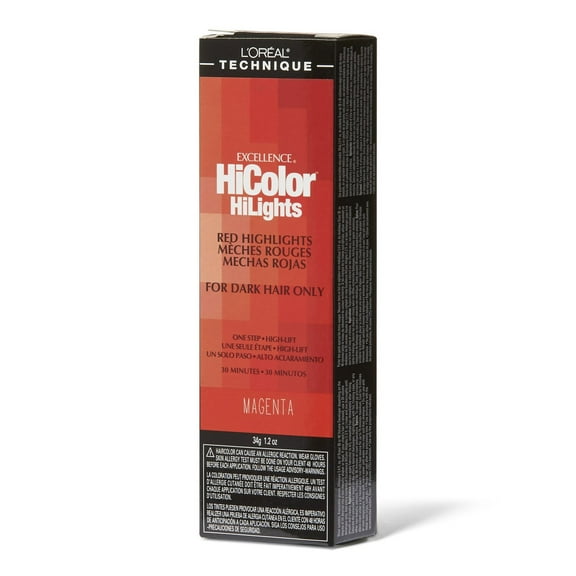 L'Oreal Excellence HiColor HiLights Magenta 1.2 oz, Pack of 1, 3 Packs
