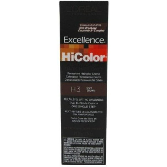 L'Oreal Excellence HiColor Soft Brown, 1.74 oz