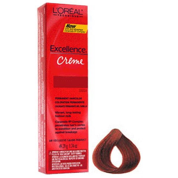 L'Oreal Excellence Reds Extreme Permanent Creme Haircolor (Color : R3 - Extreme Dark Copper Red)