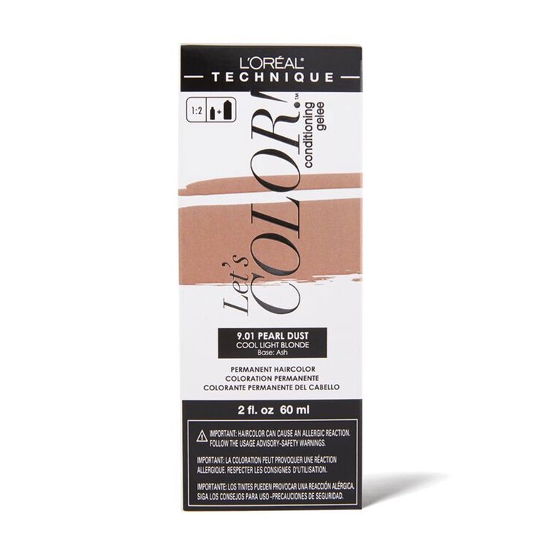 L’Oreal Lets Color 9.01 Pearl Dust, 2 Oz., Pack of 2 - Walmart.com