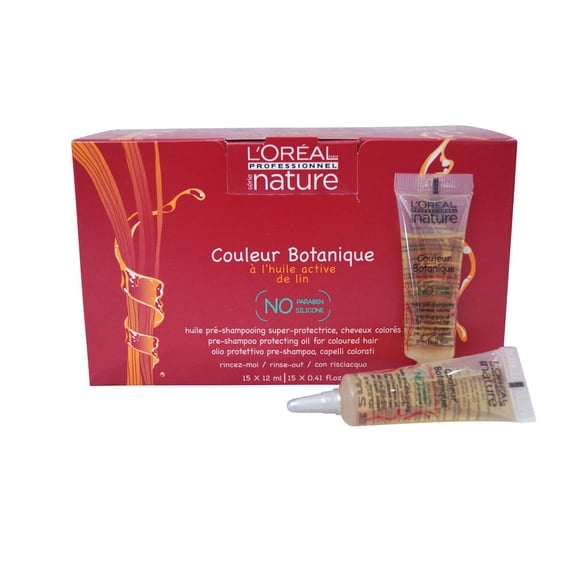 L'Oreal Nature Pre-Shampoo Protecting Oil 15 x 12 ml .41 oz