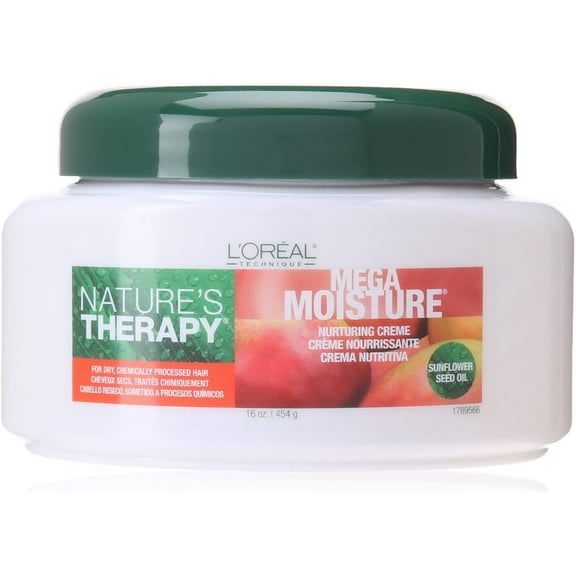 L'Oreal Natures Therapy Mega Moisture Nurturing Creme, 16 oz (Pack of 3)
