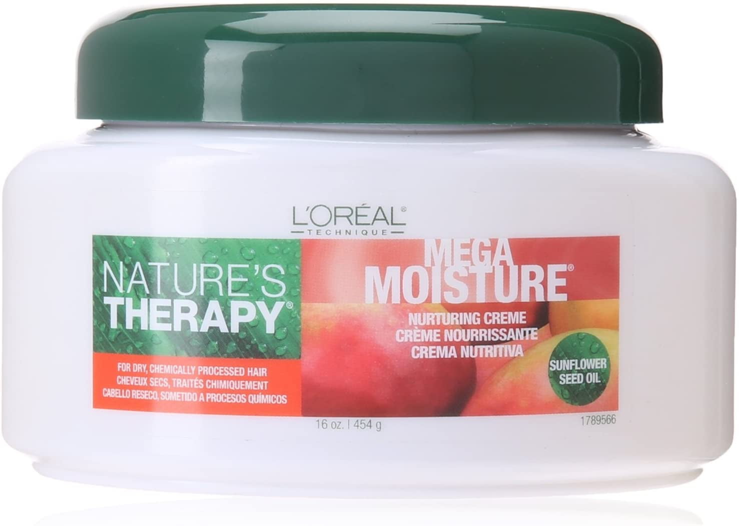 L'Oreal Natures Therapy Mega Moisture Nurturing Creme, 16 oz (Pack of 6)
