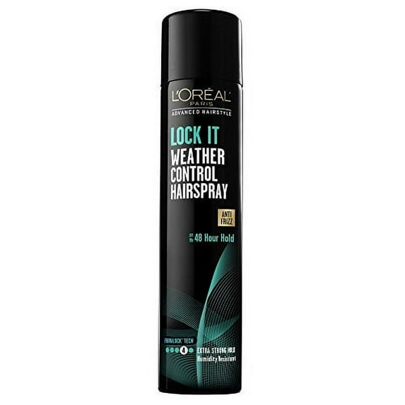 L'Oreal Paris Advanced Hairstyle LOCK IT Weather Control Hairspray, 8.25 oz. (Pack of 6)