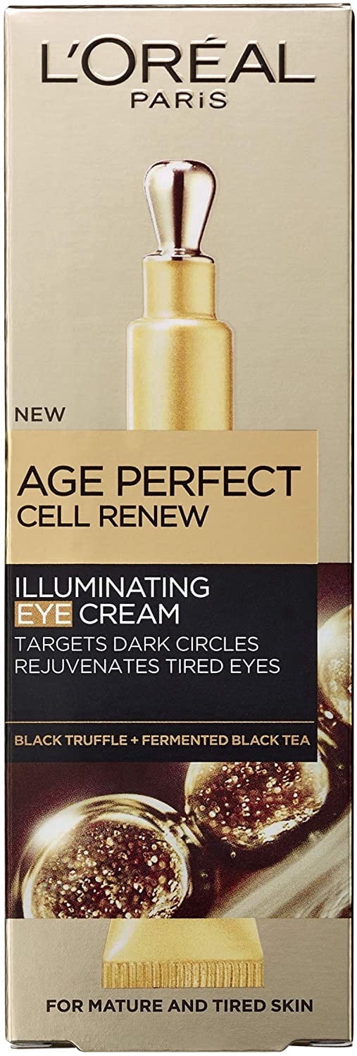 L'Oreal Paris Age Perfect Cell Renew Illuminating Eye Cream, 15ml ...