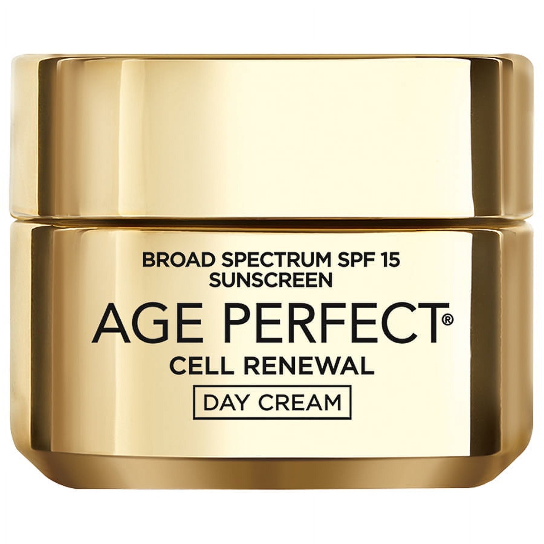 L'Oreal Paris Age Perfect Cell Renewal Day Cream Broad Spectrum SPF 15 Sunscreen, 1.7 oz - image 1 of 11