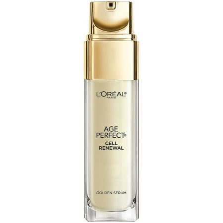 L'Oreal Paris Age Perfect Cell Renewal* Golden Face Serum, Anti-Aging, 1 fl. oz.