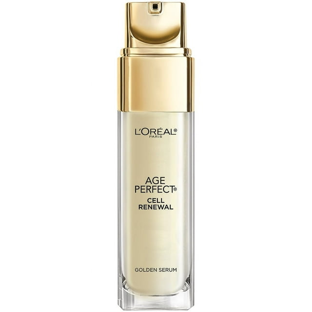 L'Oreal Paris Age Perfect Cell Renewal* Golden Face Serum, Anti-Aging, 1 fl. oz.
