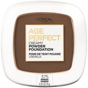 LOreal Paris Age Perfect Creamy Powder Foundation with Minerals, Espresso, 0.31 oz.