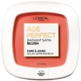 thumbnail image 1 of L'Oreal Paris Age Perfect Radiant Satin Blush, Marigold, 0.31 oz, 1 of 9