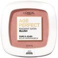 thumbnail image 1 of L'Oreal Paris Age Perfect Radiant Satin Blush, Rosewood, 0.31 oz, 1 of 9
