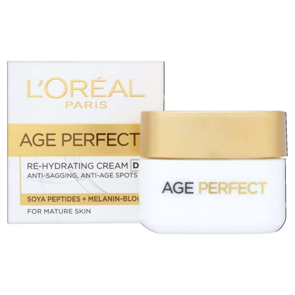L'Oreal Age Perfect Re-Hydrating Cream, for Mature Skin, Day, 50 ml (1.7 oz)
