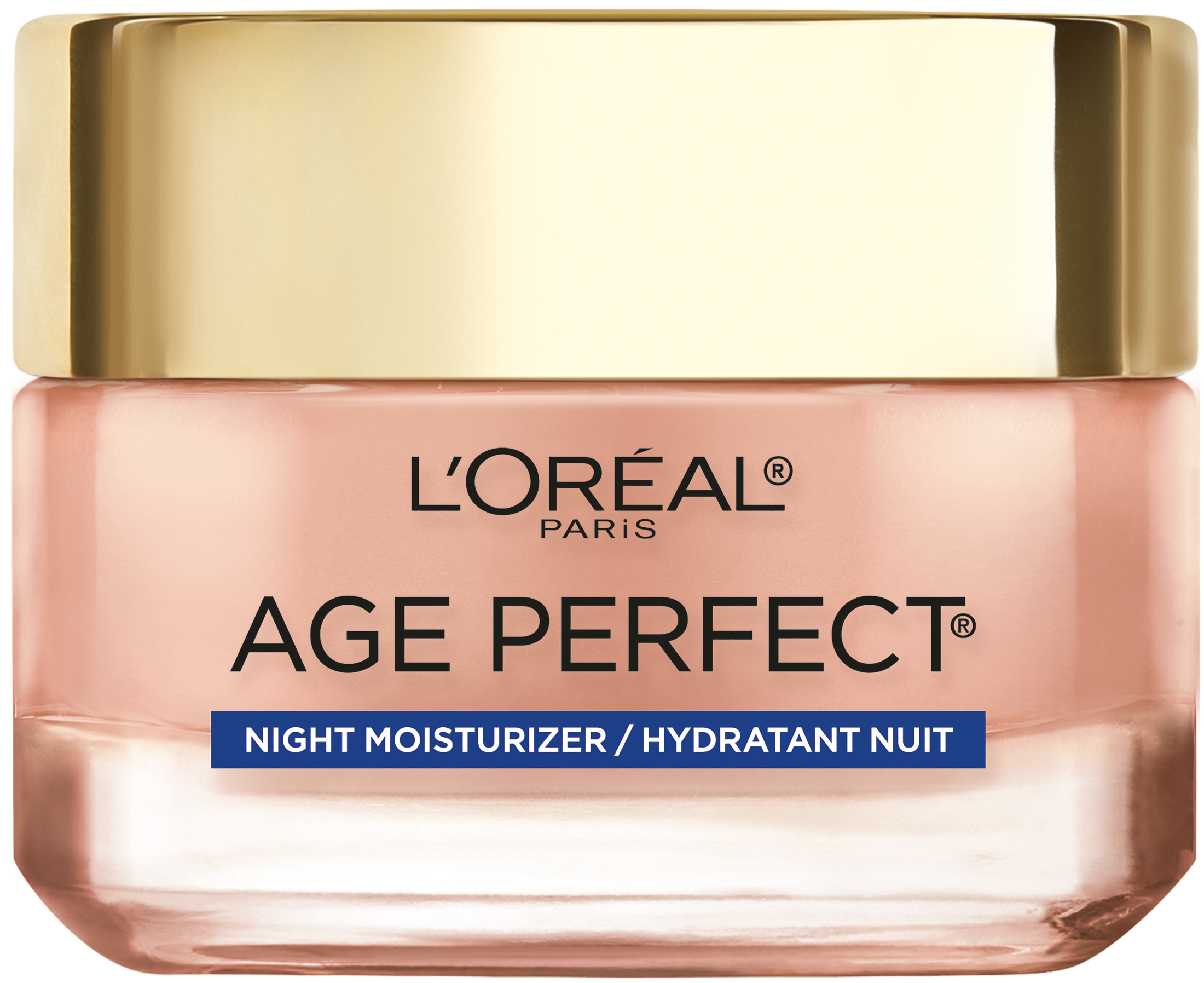 L'Oreal Paris Age Perfect Rosy Tone Night Moisturizer, 1.7 fl oz - image 1 of 15