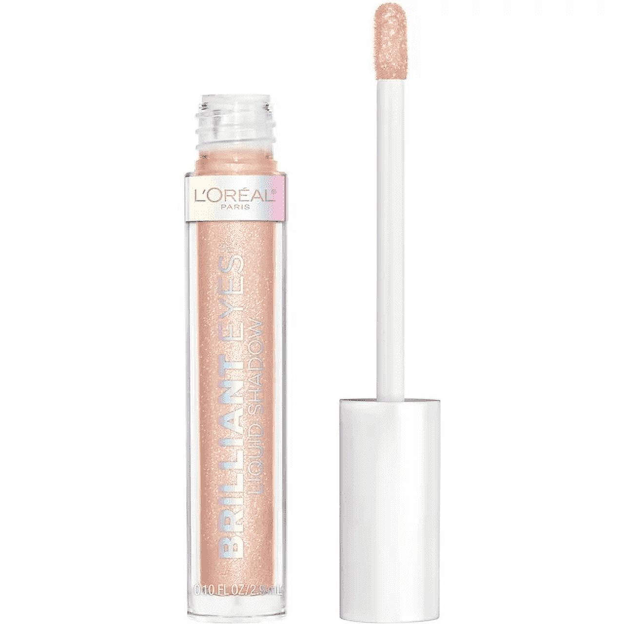 L'Oreal Paris Brilliant Eyes Shimmer Liquid Eye Shadow Makeup, Diamond Drop