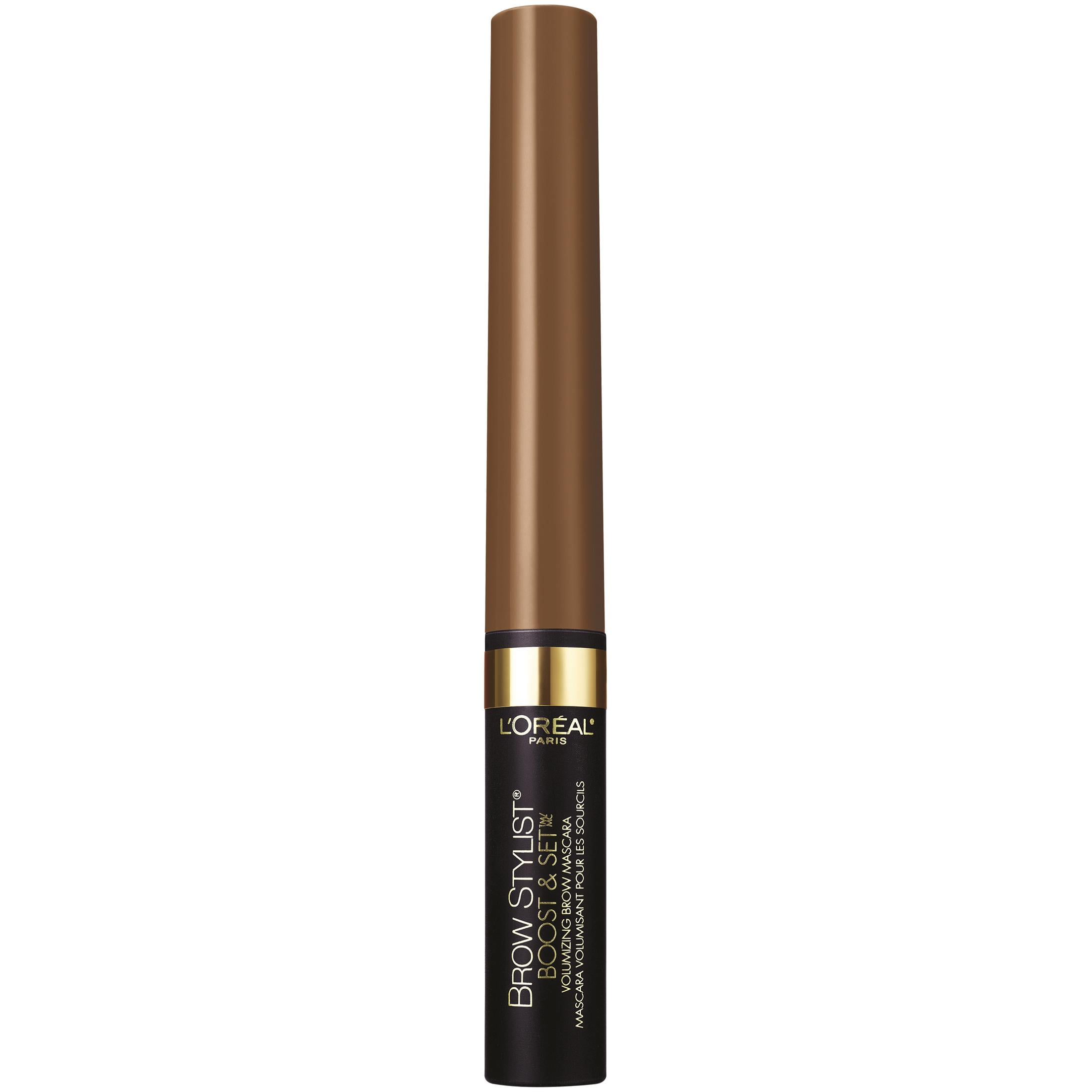 L'Oreal Paris Brow Stylist Boost And Set Gel Mousse Mascara, Light Brunette