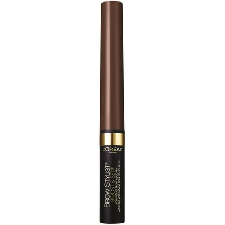 L'Oréal Paris Brow Stylist® Boost & Set™ Volumizing Brow Mascara 490 Dark Brunette 0.10 fl. oz. Carded Pack
