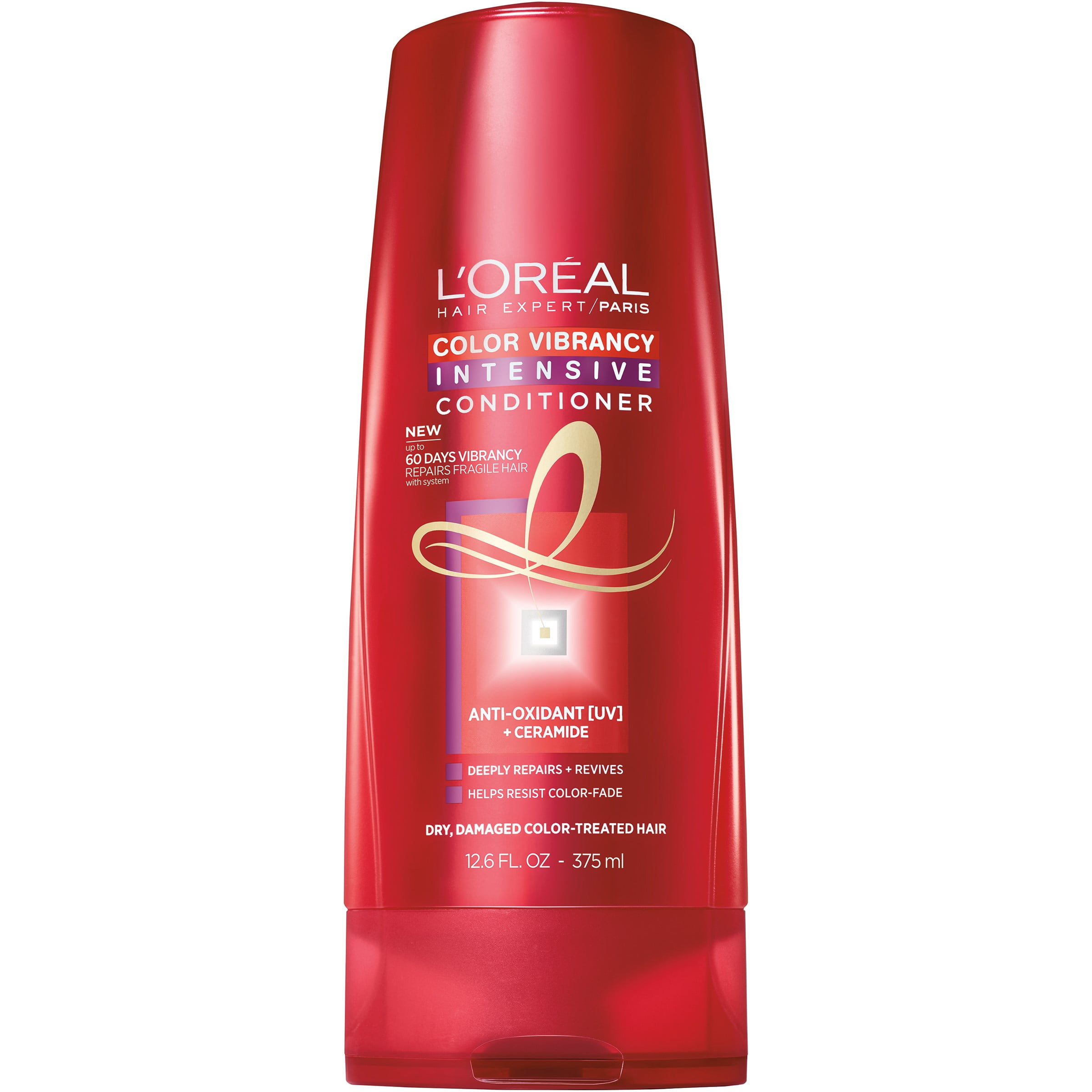 Lorealparis L'Oreal Paris Color Vibrancy Intensive, Moisturizing Shampoo Plus Conditioner, 12.6 Fl oz