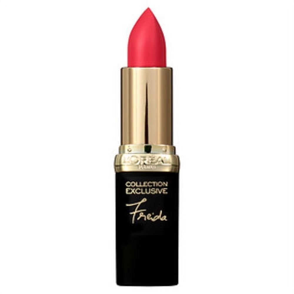 L'Oreal Paris Colour Riche Collection Exclusive Lipstick, Freida's Red, 0.13 oz - image 1 of 2