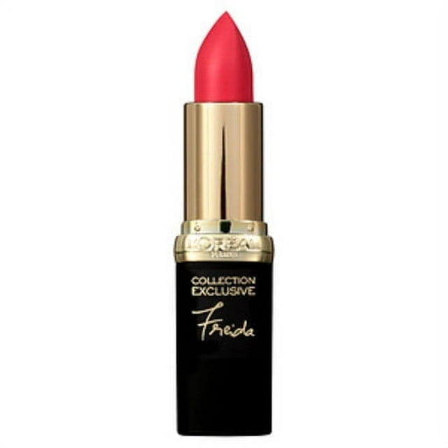 L'Oreal Paris Colour Riche Collection Exclusive Lipstick, Freida's Red, 0.13 oz